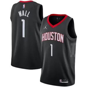 Duraturo Incantevole Classico John Wall Houston Rockets Jordan Brand 2020/21 Swingman Jersey Statement Edition Black per i devoti sostenitori