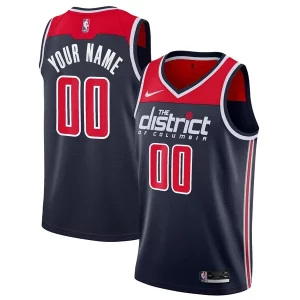 Resistente Washington Wizards Nike 2019/20 Custom Swingman Jersey Navy Statement Edition per i devoti sostenitori