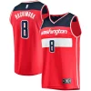 Ottimo Cool Rui Hachimura Washington Wizards Replica Fast Break Jersey Red Icon Edition per i devoti sostenitori