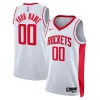 Attraente Classico Houston Rockets Nike Unisex Swingman Custom Jersey White Association Edition per i devoti sostenitori