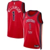 Robusto Zion Williamson New Orleans Pelicans Jordan Brand Unisex Swingman Jersey Statement Edition Red per i devoti sostenitori