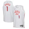 Stupendo Moderno James Harden Philadelphia 76ers Nike Youth 2022/23 Swingman Jersey City Edition White per i devoti sostenitori