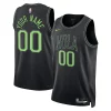 Carino Attraente New Orleans Pelicans Nike Unisex 2023/24 Custom Swingman Jersey Black City Edition per i devoti sostenitori