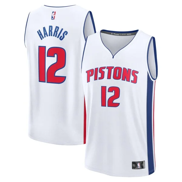 Splendido Tobias Harris Detroit Pistons Youth Fast Break Replica Player Jersey Association White Edition per i devoti sostenitori