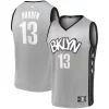 Delizioso James Harden Brooklyn Nets Fast Break Replica Jersey Charcoal Statement Edition/White per i devoti sostenitori