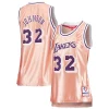 Raffinato Fascinante Comodo Magic Johnson Los Angeles Lakers Women's 75th Anniversary Rose Gold 1984 Swingman Jersey Pink per i devoti sostenitori