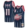 Trendy Delizioso Yao Ming Houston Rockets Hardwood Classics 2002 03 Swingman Jersey Navy per i devoti sostenitori