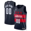 Robusto Washington Wizards Jordan Brand Unisex 2024/25 Custom Swingman Jersey Statement Edition Navy per i devoti sostenitori