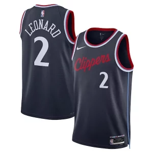Gorgeous Carino Kawhi Leonard LA Clippers Nike Unisex 2024/25 Swingman Jersey Navy Icon Edition per i devoti sostenitori