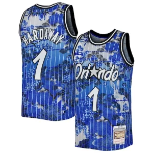 Stupendo Penny Hardaway Orlando Magic 1994/95 Hardwood Classics Lunar New Year Swingman Jersey Blue per i devoti sostenitori
