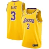 Pratico Elegante Anthony Davis Los Angeles Lakers Nike 2019/20 Swingman Jersey Gold Icon Edition per i devoti sostenitori