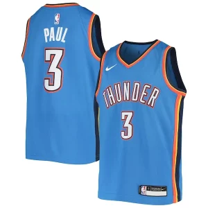 Fascinante Eccezionale Elegante Chris Paul Oklahoma City Thunder Nike Youth Team Swingman Jersey Blue per i devoti sostenitori