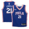 Robusto Delizioso Joel Embiid Philadelphia 76ers Nike Toddler Swingman Player Jersey Icon Edition Royal per i devoti sostenitori