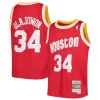 Gorgeous Fascinante Raffinato Hakeem Olajuwon Houston Rockets Youth Swingman Throwback Jersey Red per i devoti sostenitori