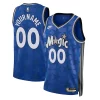 Prestigioso Orlando Magic Nike Unisex 2023/24 Swingman Custom Jersey Classic Edition Blue per i devoti sostenitori