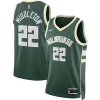 Meraviglioso Gorgeous Magnifico Khris Middleton Milwaukee Bucks Nike Unisex Swingman Jersey Icon Edition Hunter Green per i devoti sostenitori