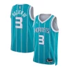 Versatile Cool Incantevole Terry Rozier Charlotte Hornets Jordan Brand Unisex Swingman Jersey Icon Edition Teal per i devoti sostenitori