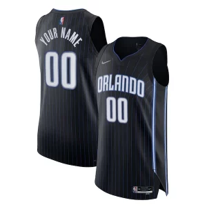Classico Raffinato Orlando Magic Nike 2021/22 Diamond Authentic Custom Jersey Icon Edition Black per i devoti sostenitori