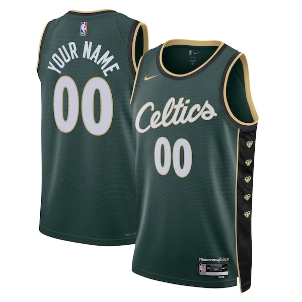 Incantevole Versatile Gorgeous Boston Celtics Nike Unisex 2022/23 Swingman Custom Jersey City Edition Kelly Green per i devoti sostenitori