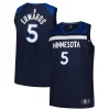 Incantevole Raffinato Anthony Edwards Minnesota Timberwolves Big & Tall Fast Break Jersey Icon Edition Navy per i devoti sostenitori