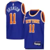 Elegante Jalen Brunson New York Knicks Nike Youth Swingman Jersey Icon Edition Blue per i devoti sostenitori