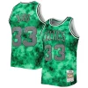 Fantastico Larry Bird Boston Celtics 1985/86 Galaxy Swingman Jersey Kelly Green per i devoti sostenitori
