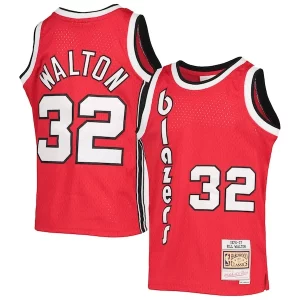 Lussuoso Bill Walton Portland Trail Blazers Youth 1976/77 Hardwood Classics Swingman Jersey Black per i devoti sostenitori