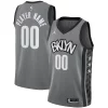 Fascinante Incantevole Accattivante Brooklyn Nets Jordan Brand Swingman Custom Jersey Statement Edition Gray per i devoti sostenitori