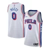 Elegante Resistente Gorgeous Tyrese Maxey Philadelphia 76ers Nike Unisex Swingman Jersey Association Edition White per i devoti sostenitori