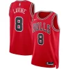 Fantastico Trendy Sofisticato Zach LaVine Chicago Bulls Nike Unisex Swingman Jersey Icon Edition Red/White per i devoti sostenitori