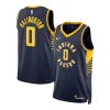 Carino Sofisticato Tyrese Haliburton Indiana Pacers Nike Unisex Swingman Jersey Icon Edition Navy per i devoti sostenitori
