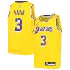 Bellissimo Lussuoso Fantastico Anthony Davis Los Angeles Lakers Nike Youth Swingman Jersey Icon Edition Gold per i devoti sostenitori