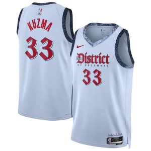 Fantastico Moderno Magnifico Kyle Kuzma Washington Wizards Nike Unisex 2024/25 Swingman Player Jersey City Edition Powder Blue per i devoti sostenitori