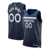 Accattivante Incantevole Minnesota Timberwolves Nike 2021/22 Diamond Swingman Custom Jersey Icon Edition Navy per i devoti sostenitori
