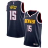 Incantevole Nikola Jokic Denver Nuggets Nike Unisex Swingman Jersey Icon Edition Navy per i devoti sostenitori