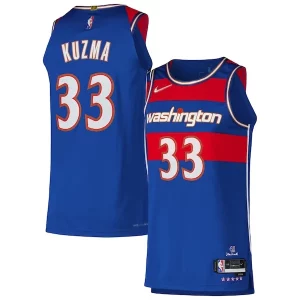 Duraturo Moderno Fantastico Kyle Kuzma Washington Wizards Nike Authentic Player Jersey City Edition Royal per i devoti sostenitori