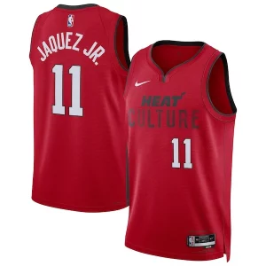 Fantastico Elegante Splendido Jaime Jaquez Jr. Miami Heat Nike Unisex 2024/25 Swingman Player Jersey City Edition Red per i devoti sostenitori