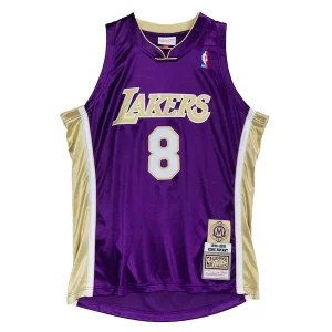 Gorgeous Accattivante Meraviglioso Kobe Bryant Los Angeles Lakers Hall of Fame Class of 2020 #8 Authentic Jersey Purple/Gold per i devoti sostenitori