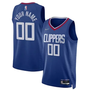Attraente Duraturo Accattivante LA Clippers Nike 2021/22 Diamond Swingman Custom Jersey Icon Edition Royal per i devoti sostenitori