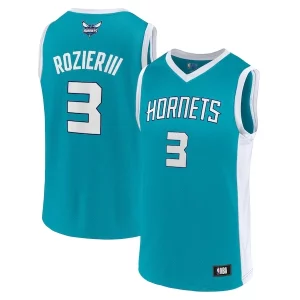 Eccezionale Classico Men's Terry Rozier Teal Charlotte Hornets Player Jersey per i devoti sostenitori