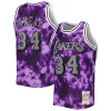 Attraente Prestigioso Shaquille O'Neal Los Angeles Lakers 1996/97 Galaxy Swingman Jersey Purple per i devoti sostenitori