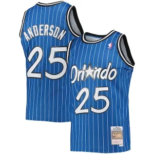 Versatile Sofisticato Eccezionale Nick Anderson Orlando Magic 1994/95 Hardwood Classics Swingman Jersey Blue per i devoti sostenitori