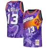 Stupendo Steve Nash Phoenix Suns 1996/97 Hardwood Classics Asian Heritage 6.0 Swingman Throwback Player Jersey Purple per i devoti sostenitori