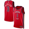 Ottimo CJ McCollum New Orleans Pelicans Jordan Brand Unisex Swingman Jersey Statement Edition Red per i devoti sostenitori