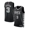 Bellissimo Eccezionale Robusto Keldon Johnson San Antonio Spurs Jordan Brand Unisex Swingman Jersey Statement Edition Black per i devoti sostenitori