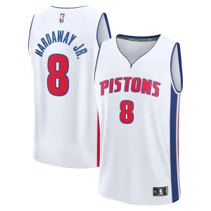 Lussuoso Tim Hardaway Jr. Detroit Pistons Youth Fast Break Replica Player Jersey Association White Edition per i devoti sostenitori