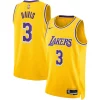 Ottimo Moderno Elegante Anthony Davis Los Angeles Lakers Nike Unisex Swingman Jersey Icon Edition Gold per i devoti sostenitori