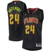 Carino Kent Bazemore Atlanta Hawks adidas Swingman Jersey Charcoal per i devoti sostenitori