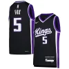 Ottimo De'Aaron Fox Sacramento Kings Nike Youth Swingman Jersey Icon Edition Purple per i devoti sostenitori