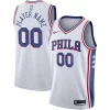 Elegante Delizioso Comodo Philadelphia 76ers Nike 2020/21 Swingman Custom Jersey Association Edition White per i devoti sostenitori